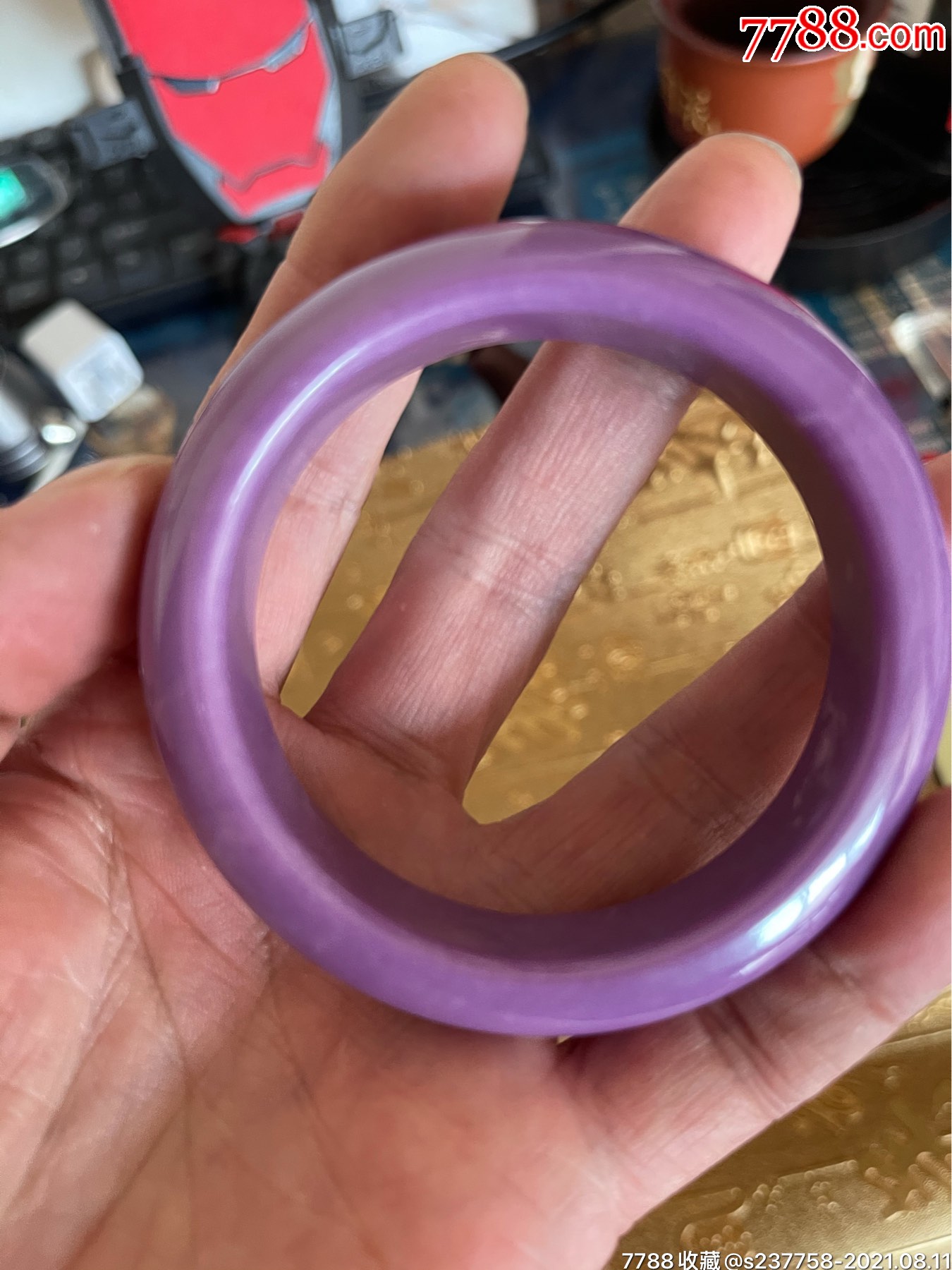 紫云母手镯_其他宝石_第1张_7788小人书