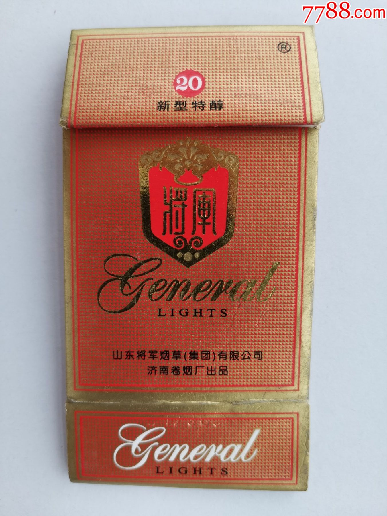 将军(焦15)-烟标/烟盒-7788烟标收藏