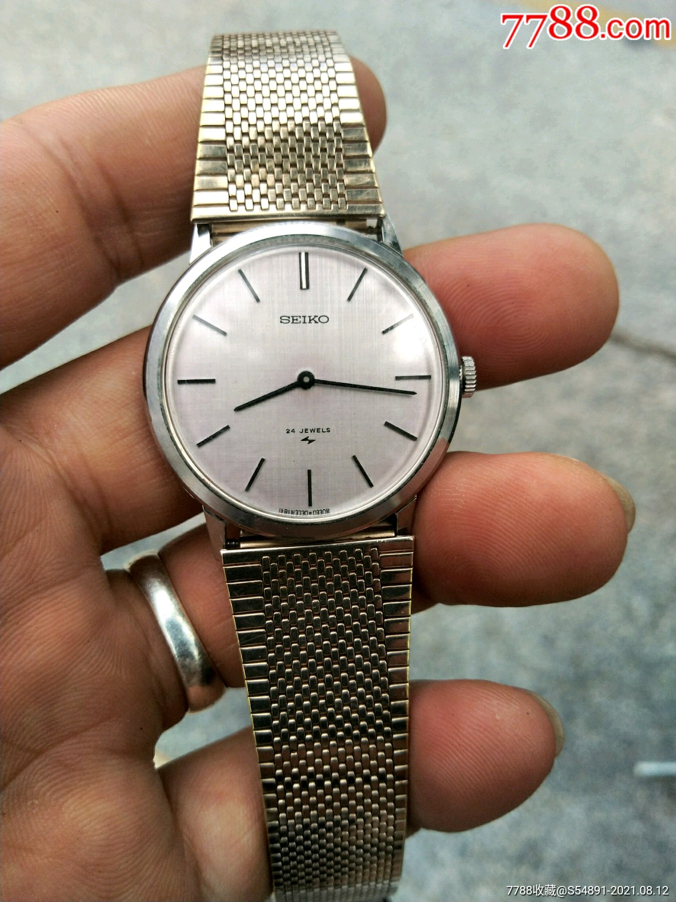 七十年代老精工手表图片