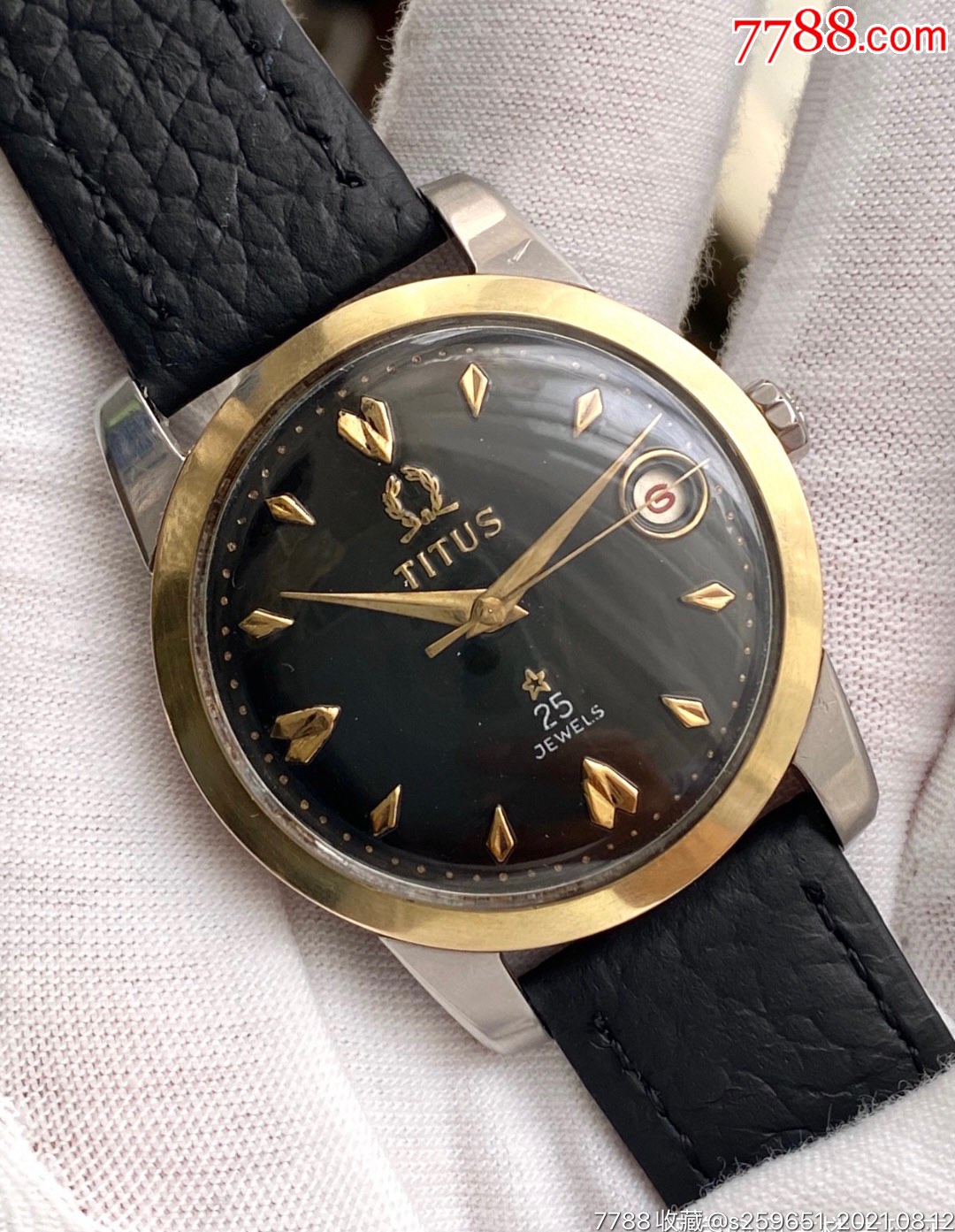 铁达时·titus金圈·古董表