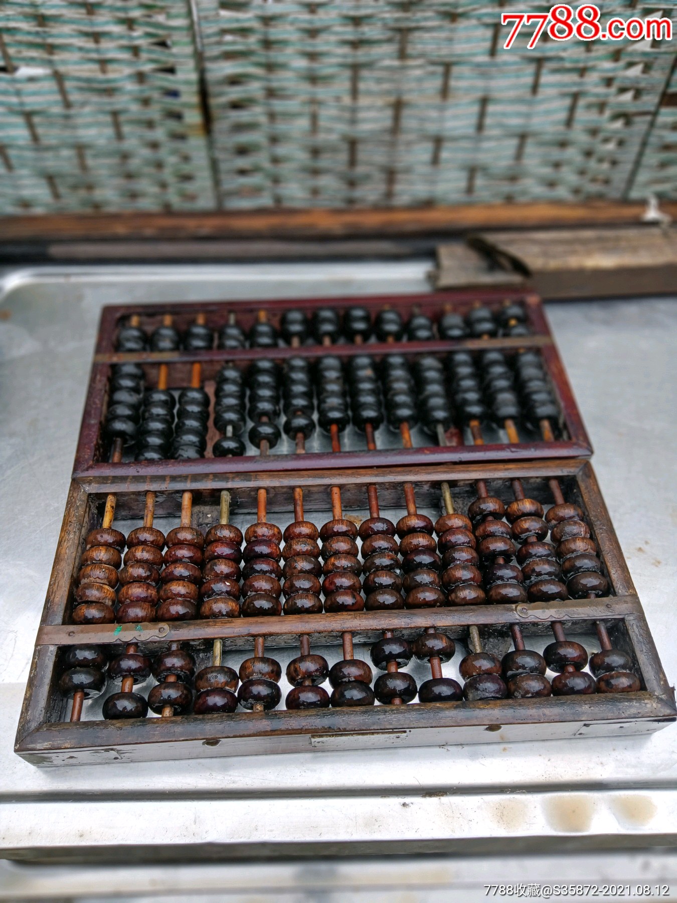 老算盘二个_价格40元【东方藏阁】_第1张_7788收藏__收藏热线