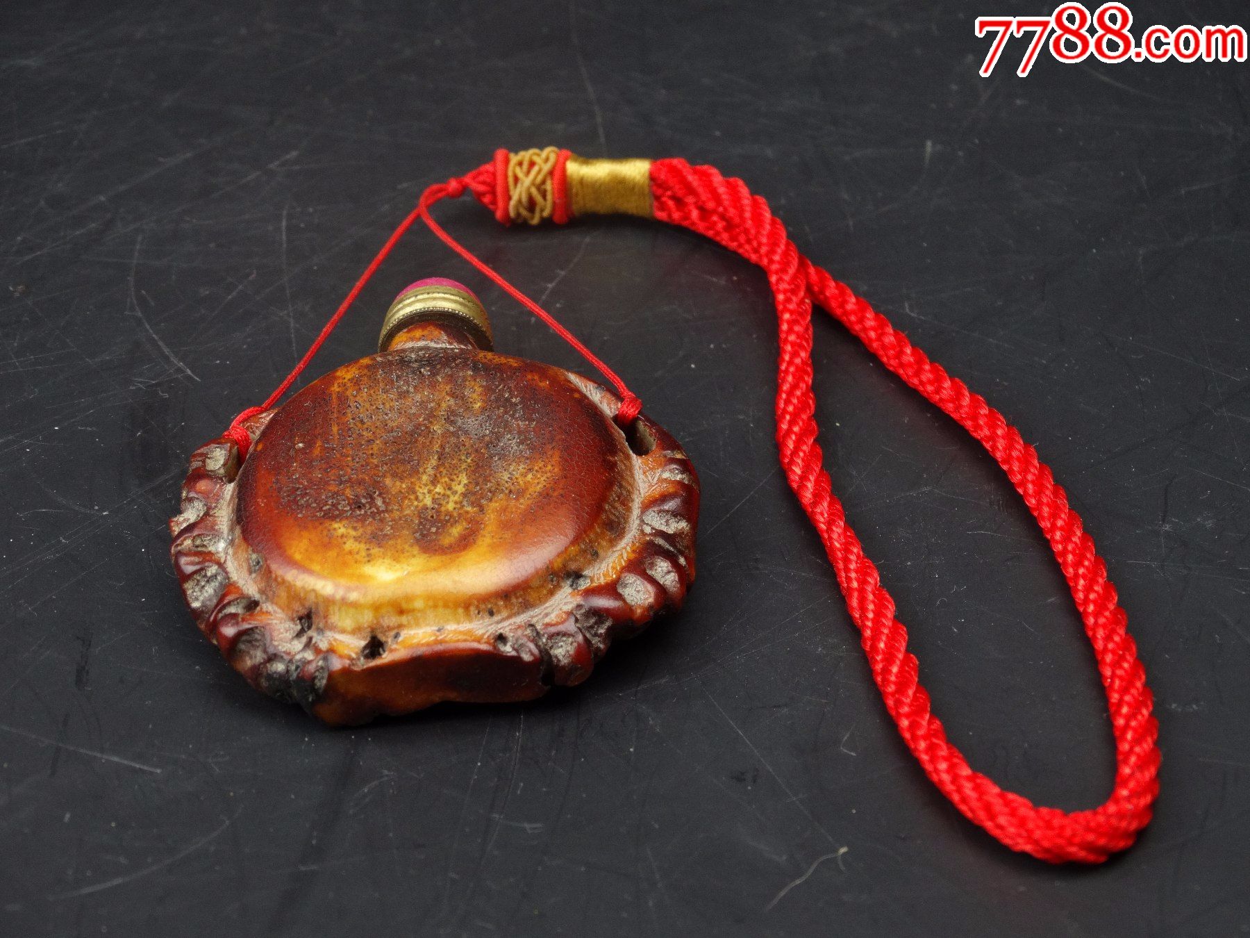 12#古玩古董骨雕/骨制品稀品种精致包老货鼻烟壶