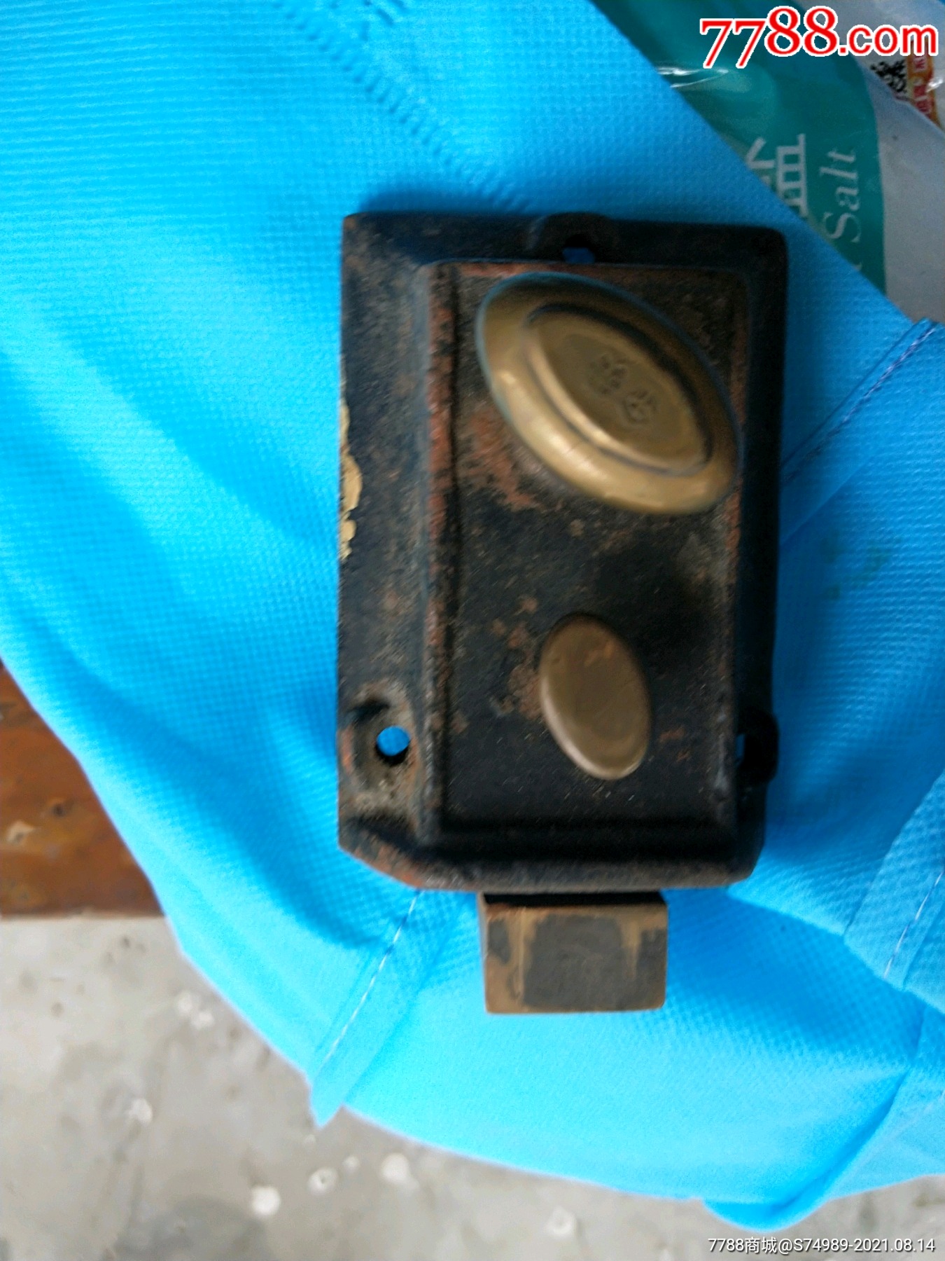 金贵门锁碰锁木门铜锁是铸铁铜舌自动横锁