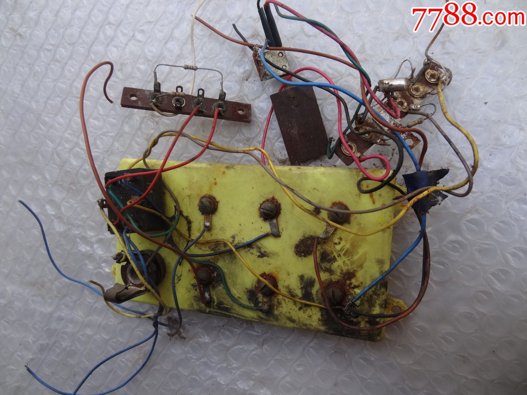 后背接线端子带转换开关和话筒插口_老唱机/留声机_第1张_7788茶具