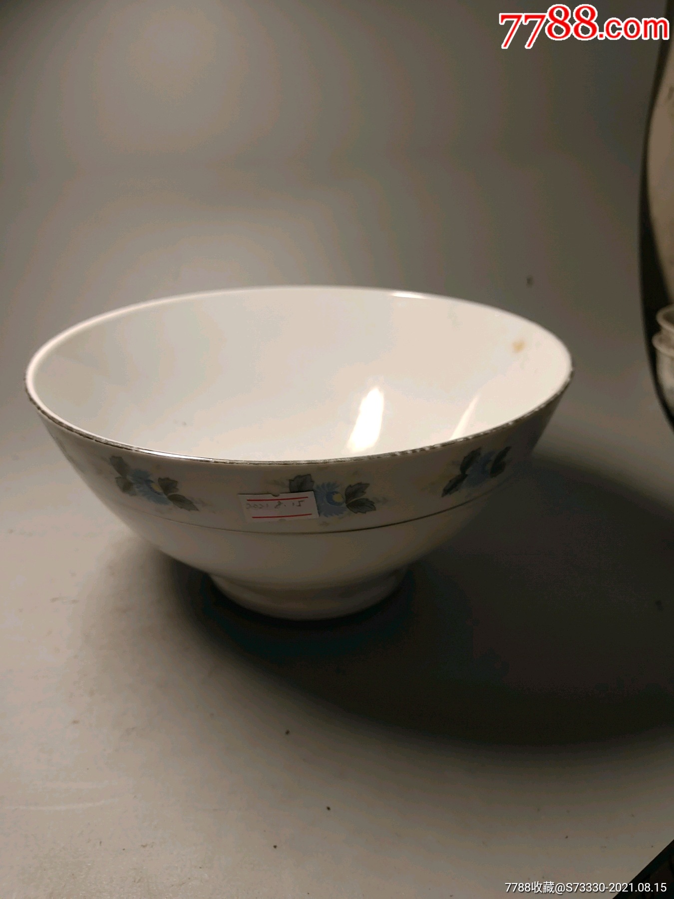 80年代左右中国醴陵瓷场花卉大海碗