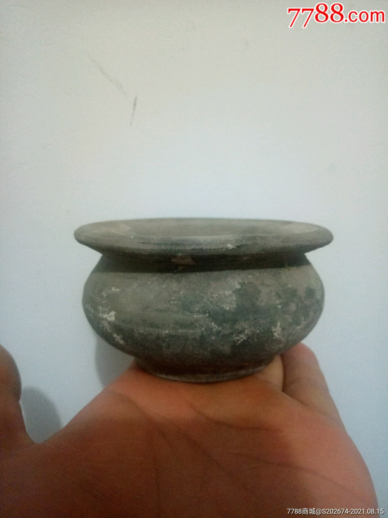 元明小香炉,陶的