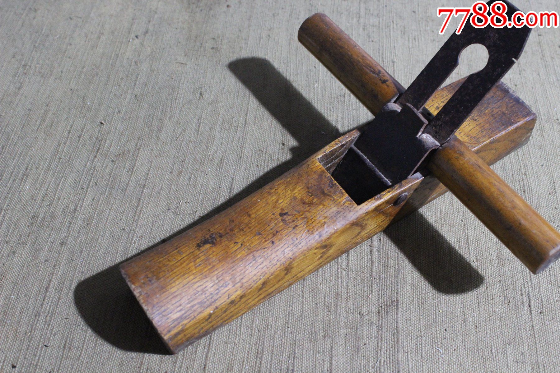 老工具金兔44大花柞推刨