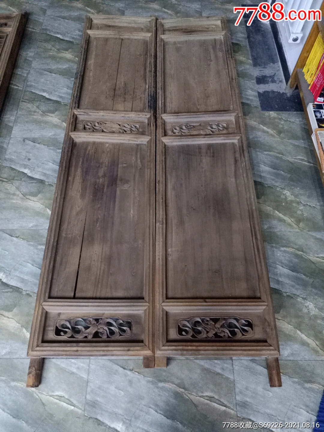 好品民国或清代民俗双扇门高228cm单扇52cm