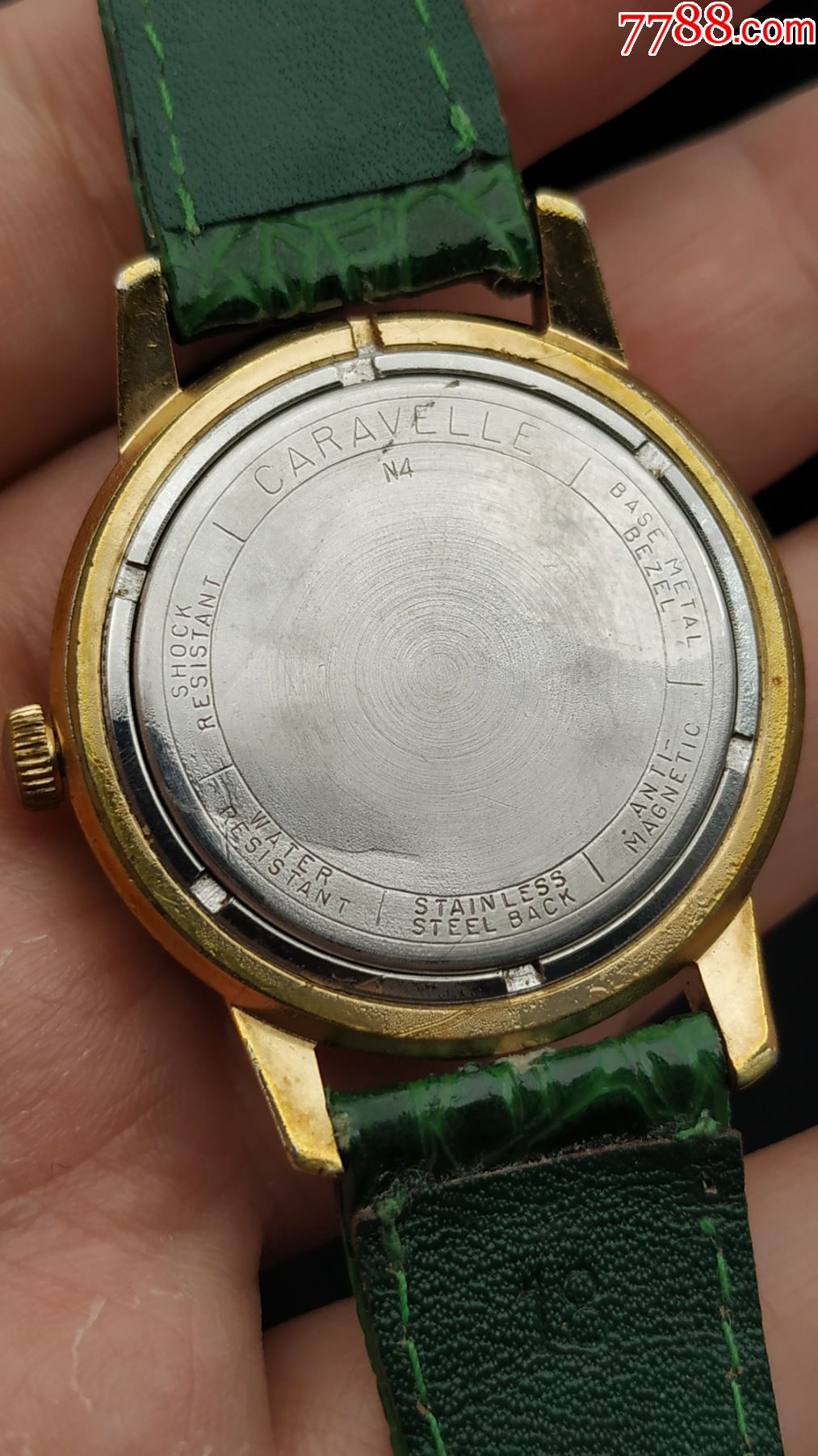 caravelle瑞士卡拉维里男士防水手动机械表古董表_手表/腕表_第5张