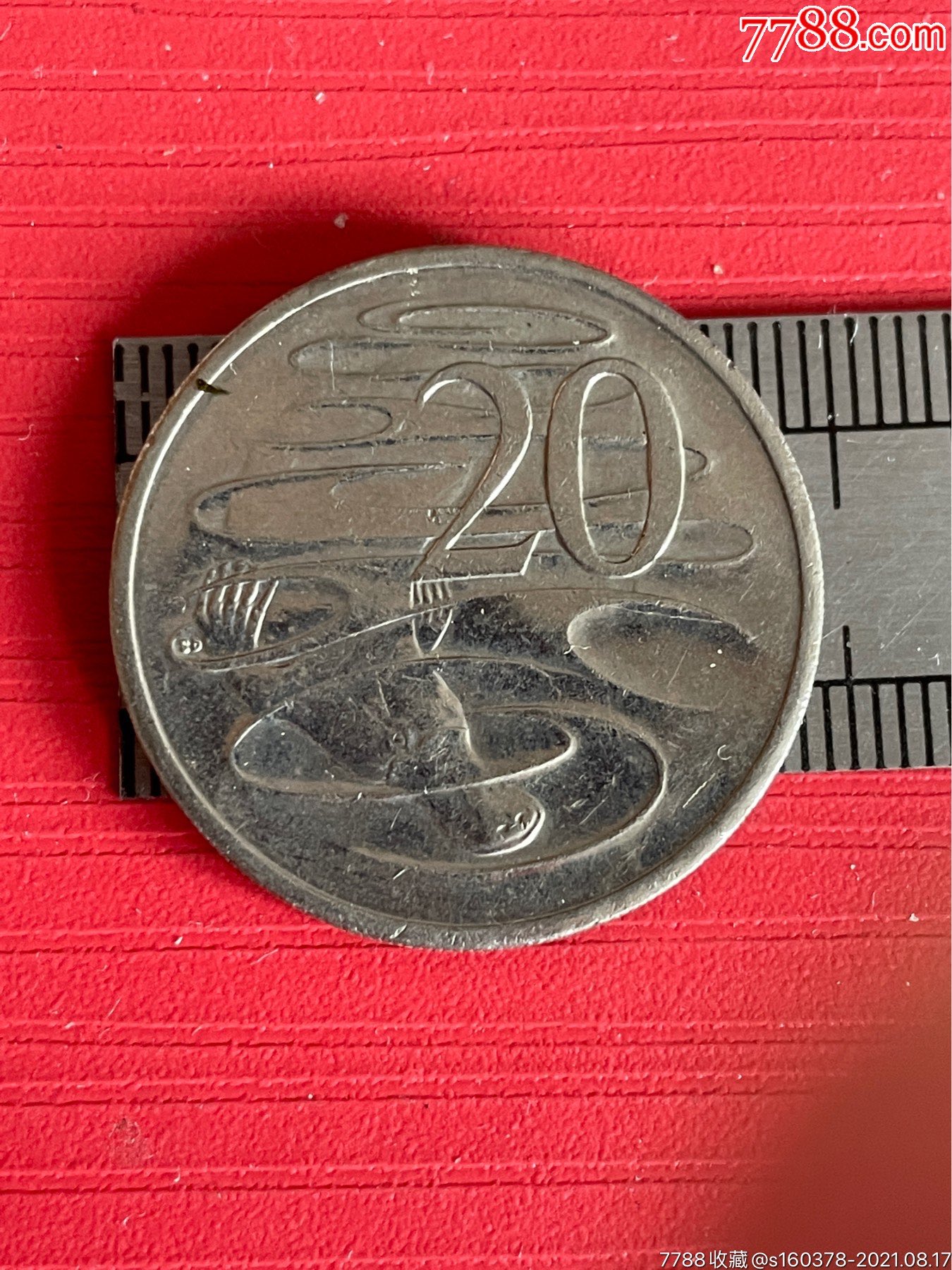 澳元硬币图案图片