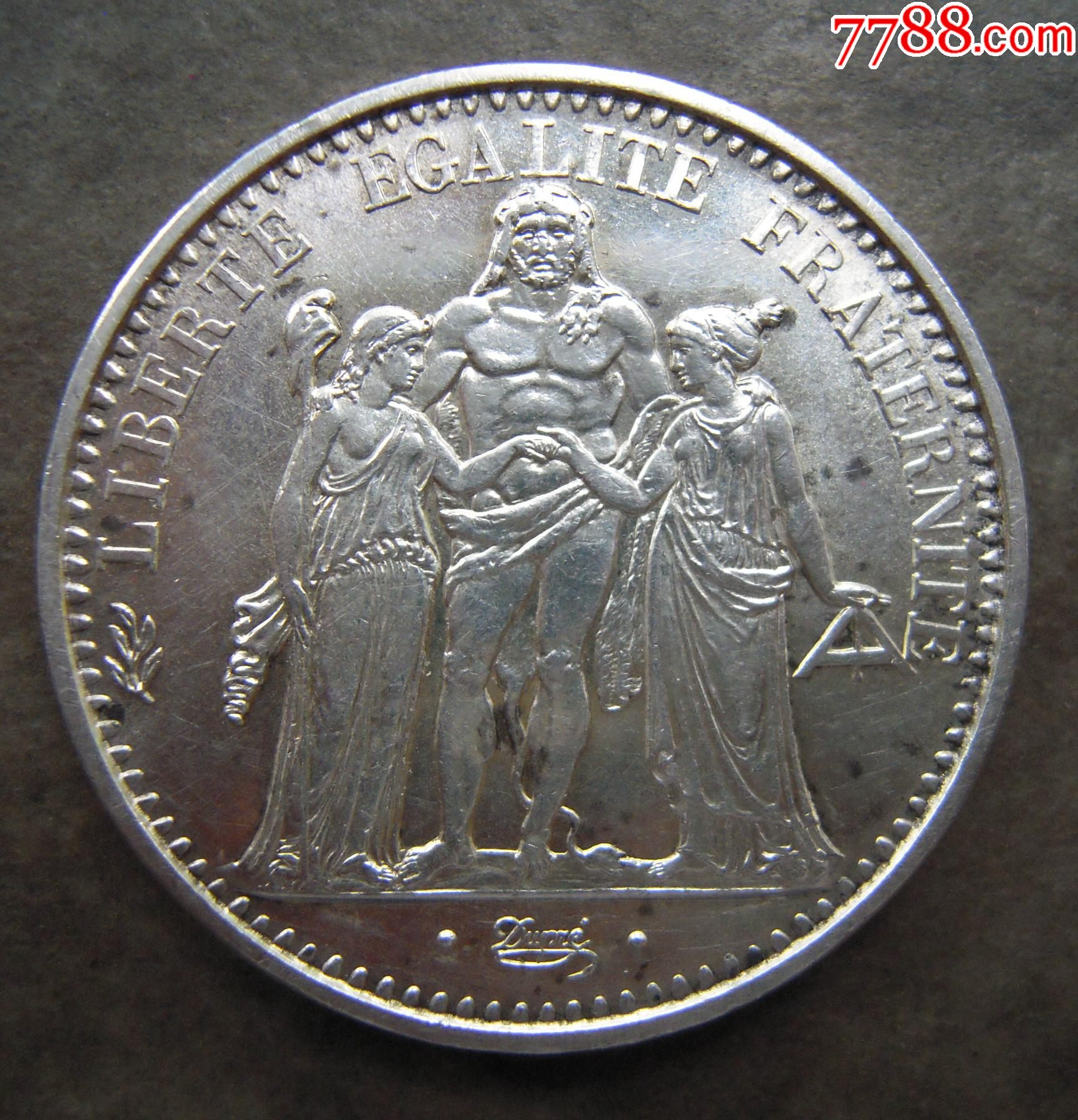 法国1965年10法郎大力神银币-价格:218元-se82087878-外国钱币-零售