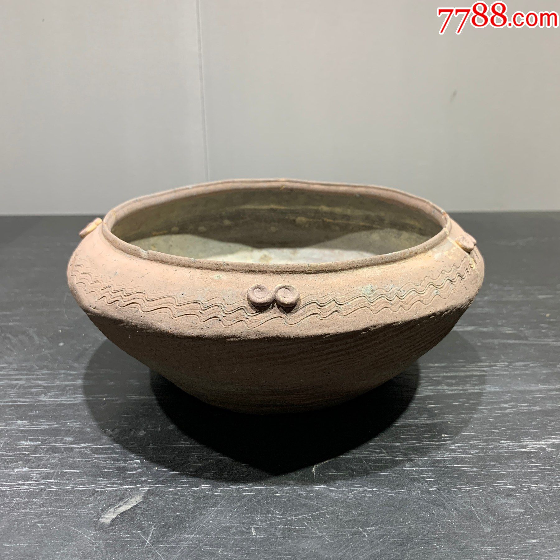 东周原始陶罐陶钵-其他陶器-7788小人书