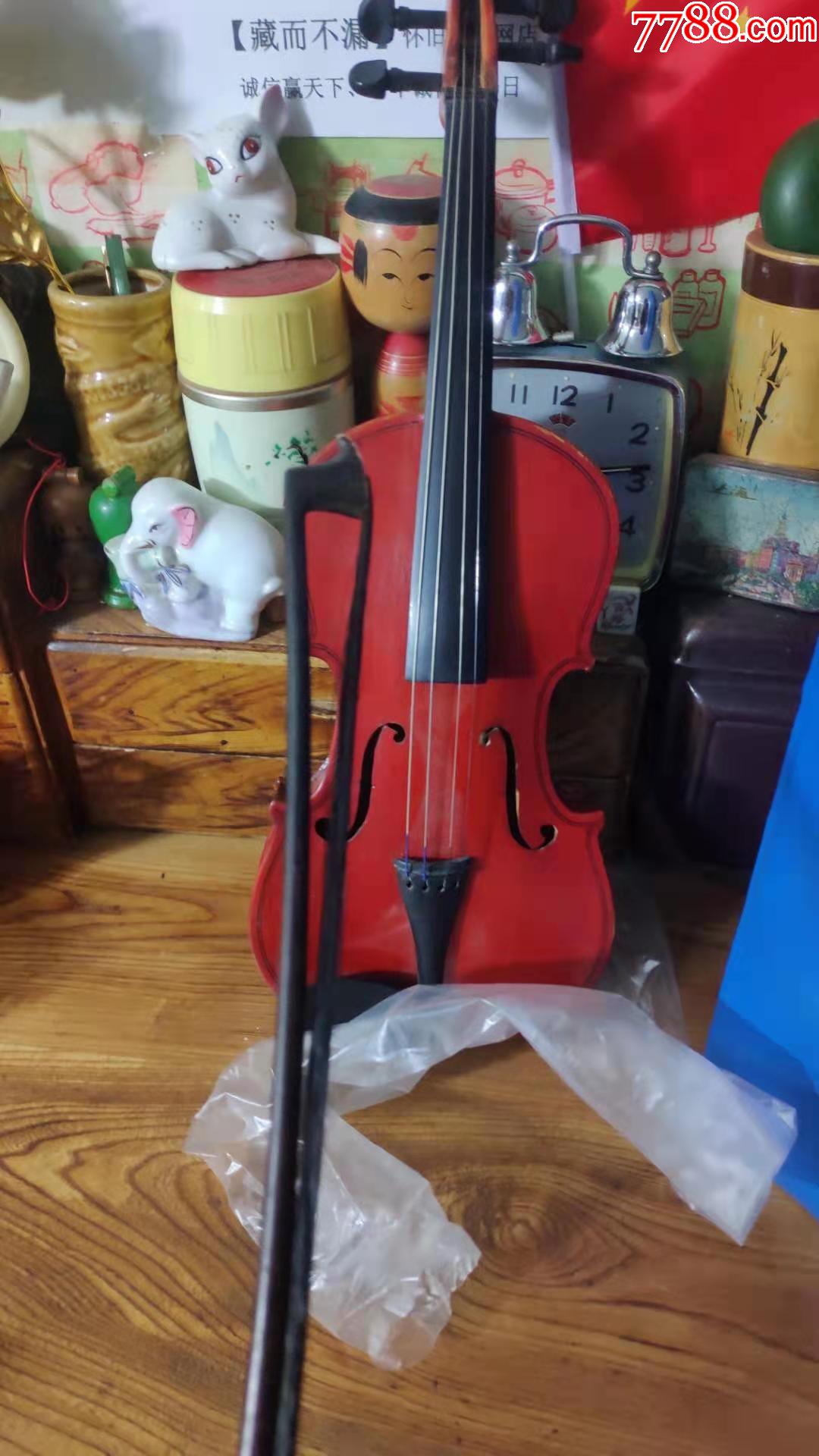 上世纪80-90年代中国营口儿童小提琴怀旧童年老玩具.