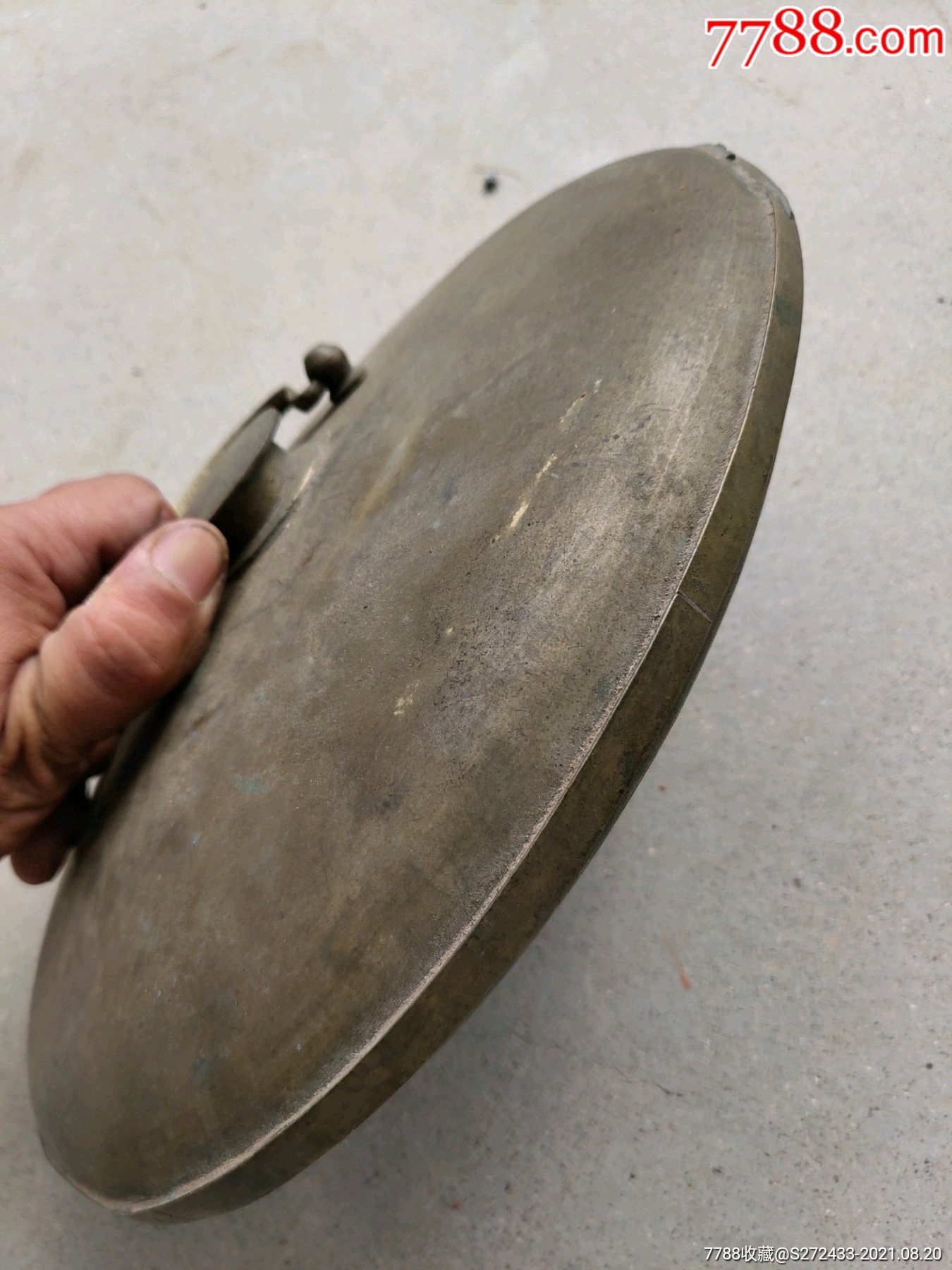 铜汤婆子一个古时用来暖手和暖被窝用的保本完好可用可藏