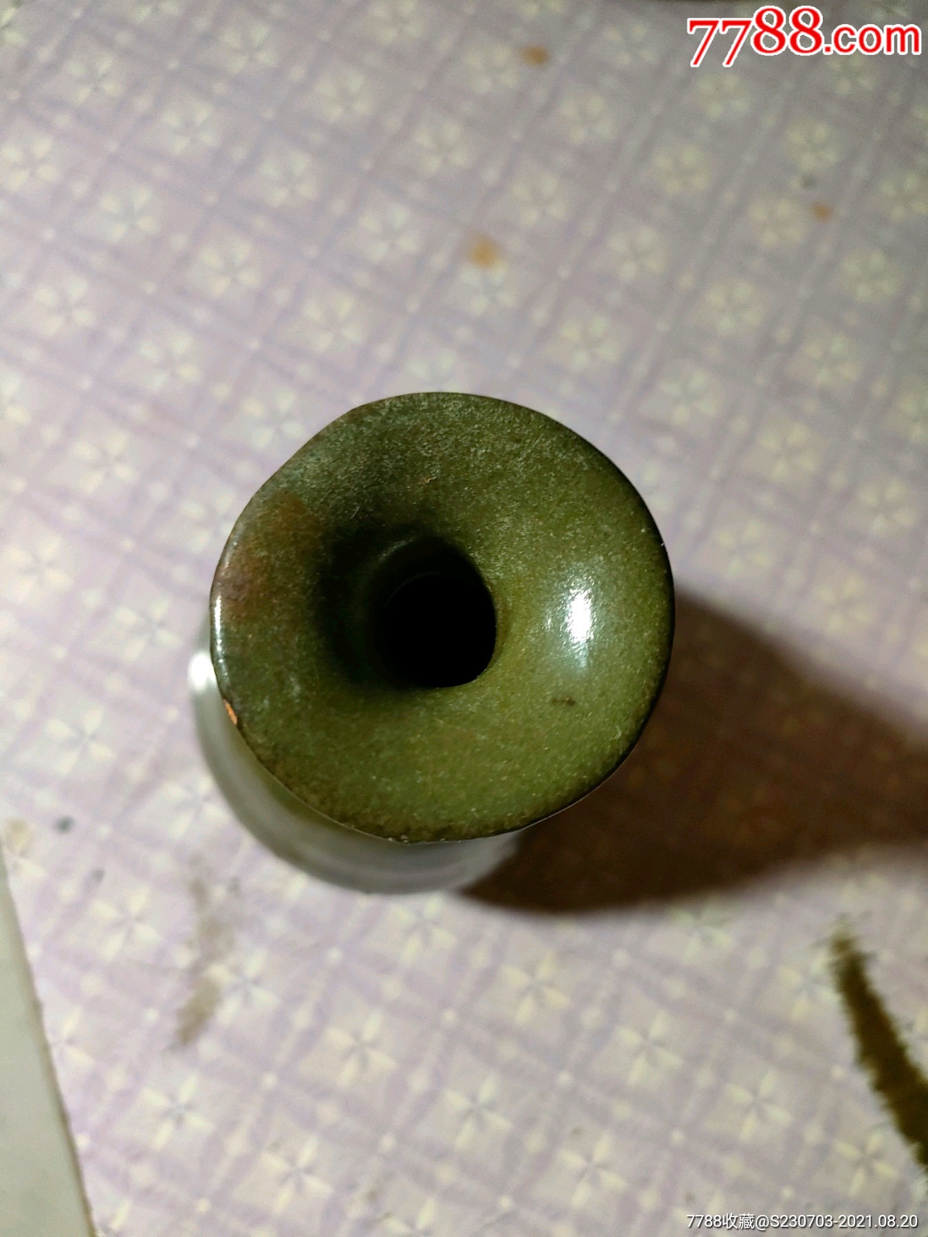 明代茶叶末釉玉壶春