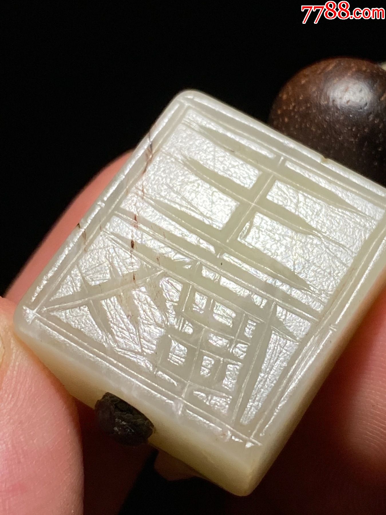 古玉旧玉印坠饰老玉和田玉兽钮印章金石玉印文房篆刻印章