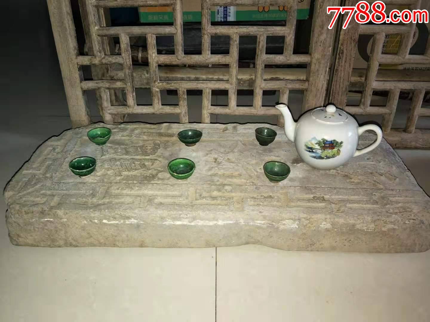 龙峰钟老砖雕茶台