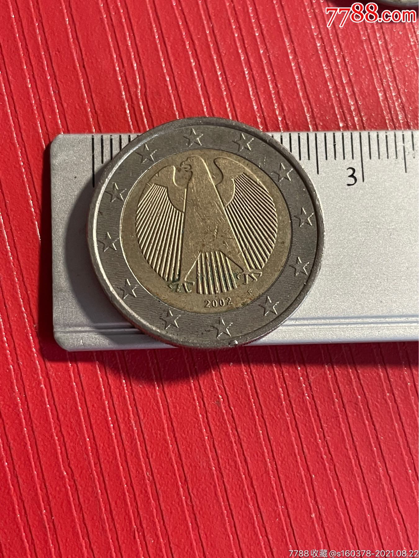 欧元硬币2元图片
