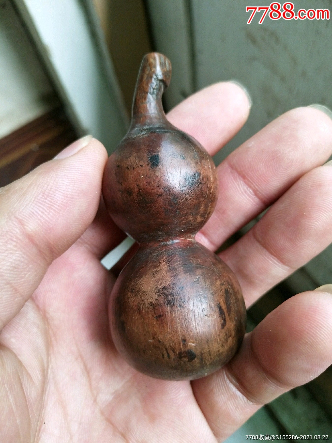 清代黄杨木宝葫芦高76厘米葫芦寓意福禄品相如图皮壳包浆一流