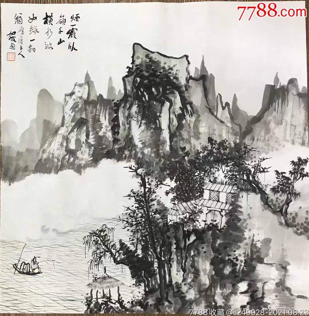 画家何加林花鸟画作品