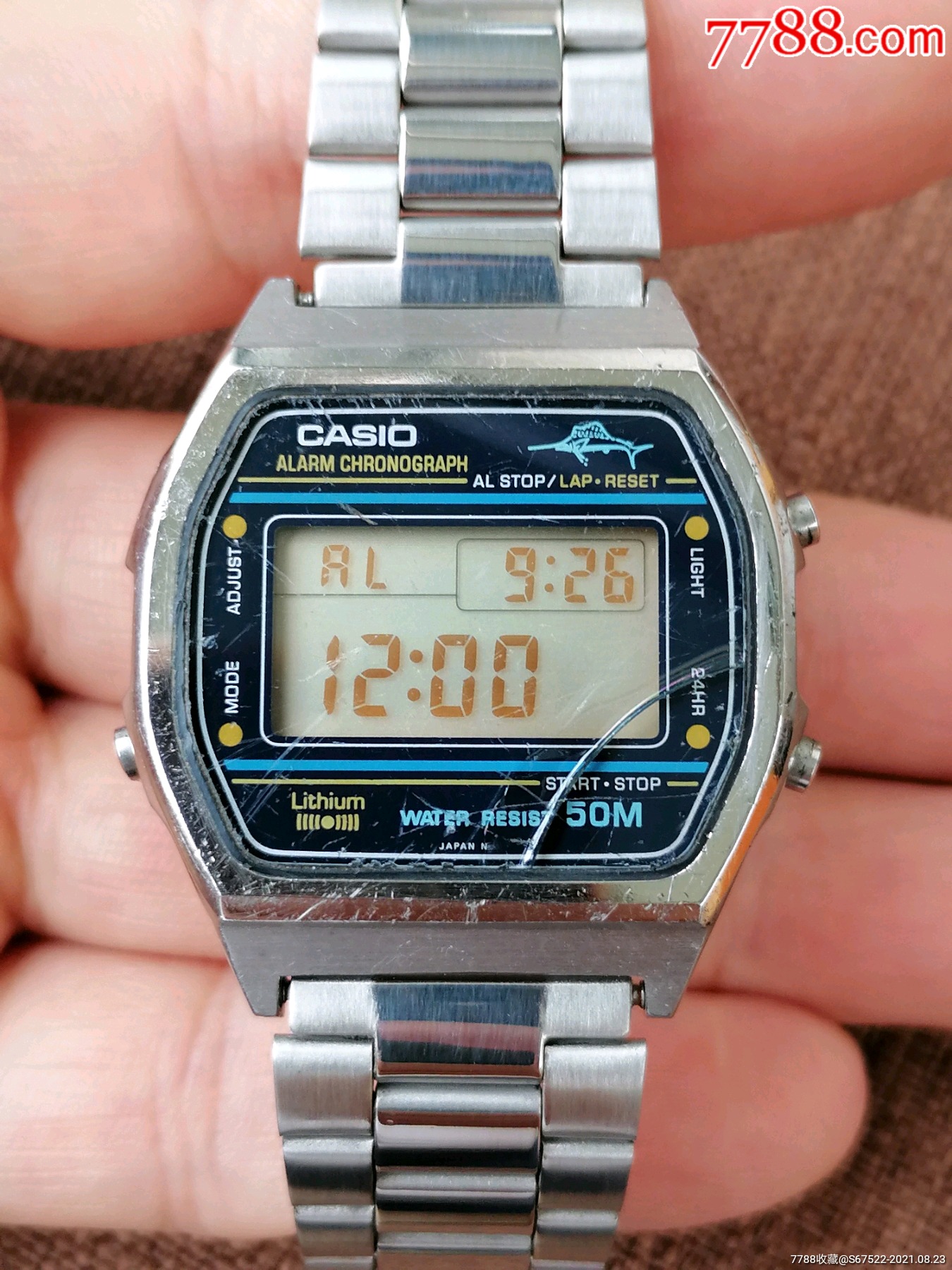 日本原装卡西欧旗鱼电子表