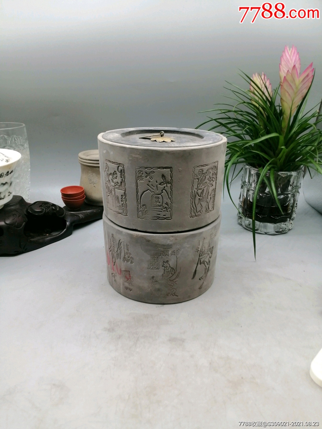 杨鸿兴十八相送蟋蟀盆