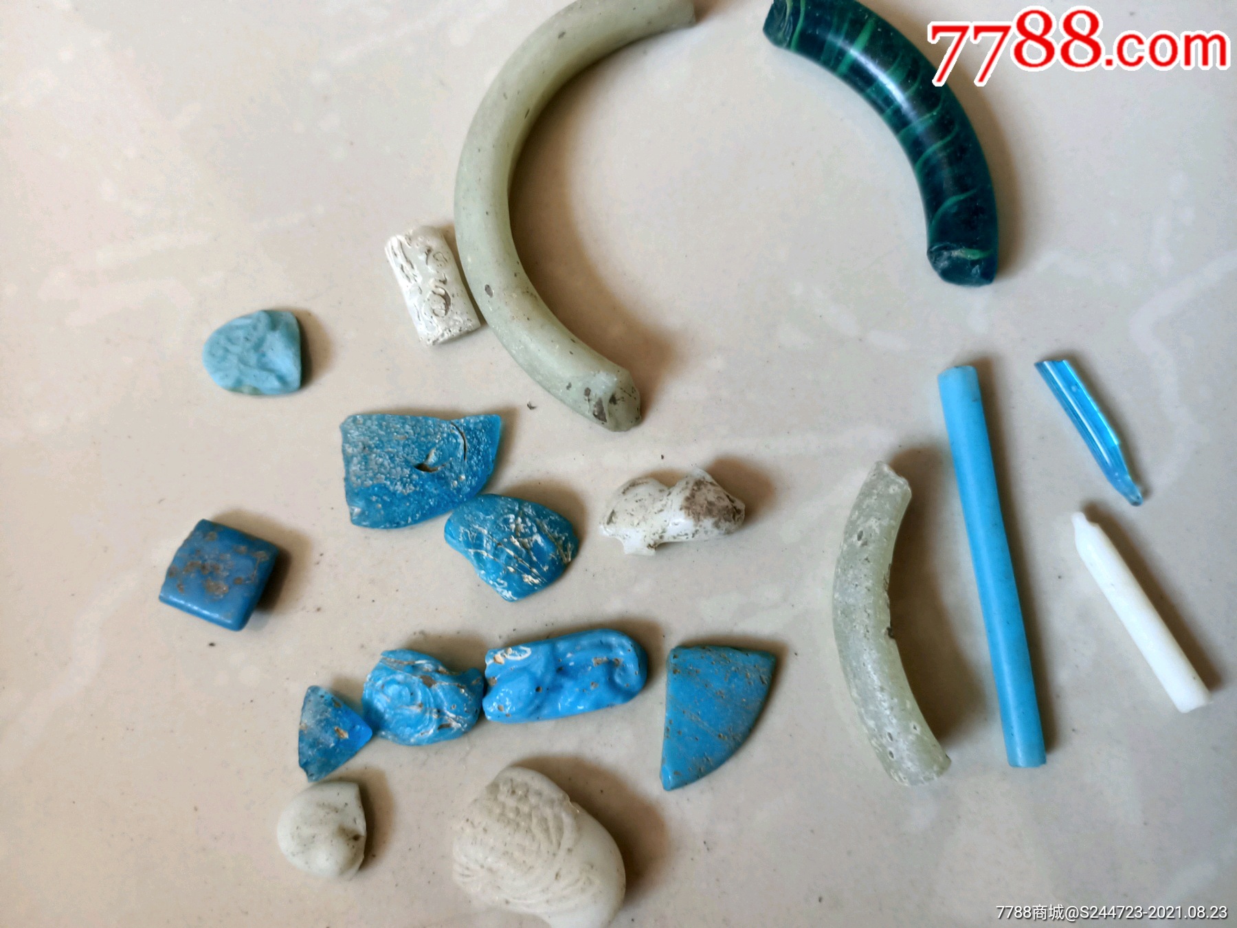 宋元至明清时期老琉璃残件标本