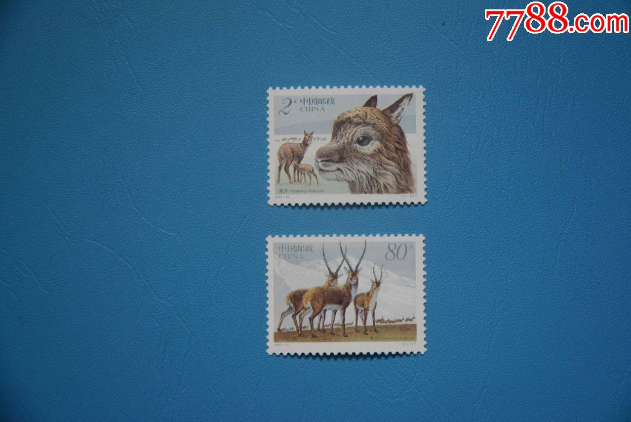 200312藏羚羊全新全品邮票套票