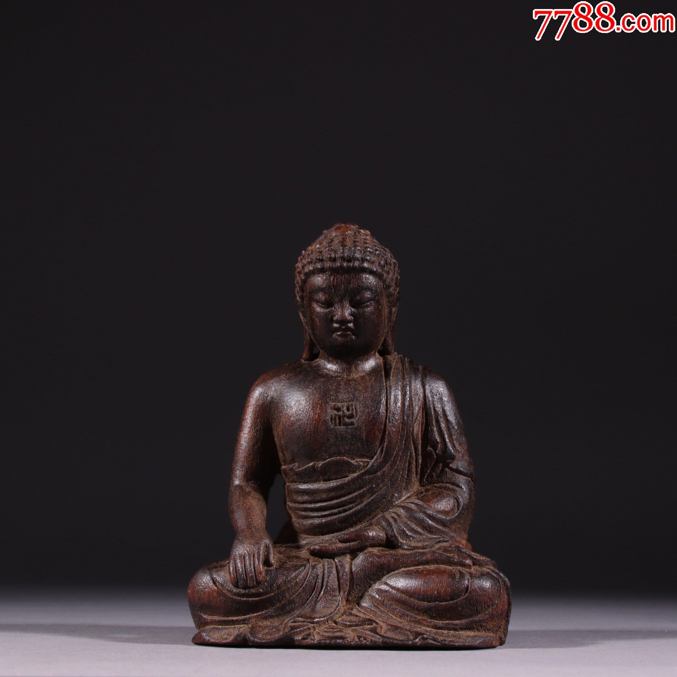 沉香如来佛坐像-木雕摆件-7788商城__七七八八商品交易平台(7788.com)