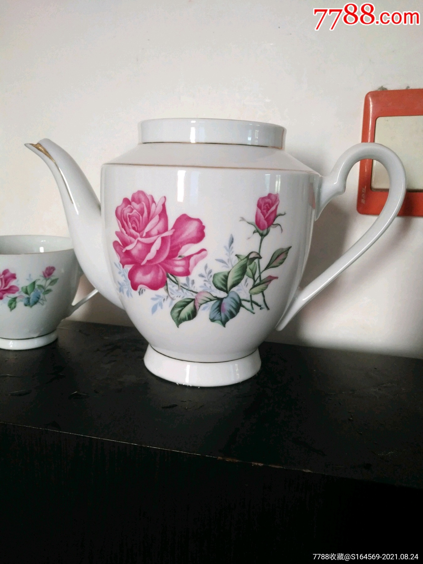 醴陵星火大茶壶糖缸茶杯