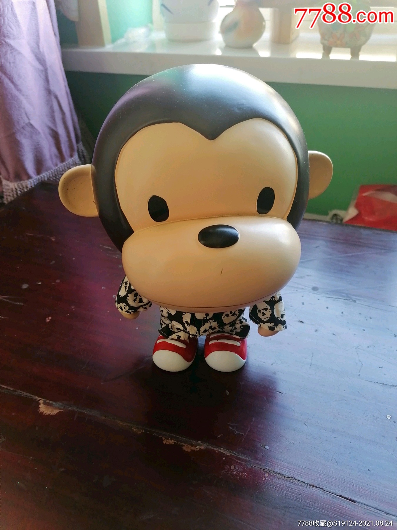 80后潮玩peanuts大嘴猴储蓄罐_其他传统玩具_薪薪连环画藏品【7788