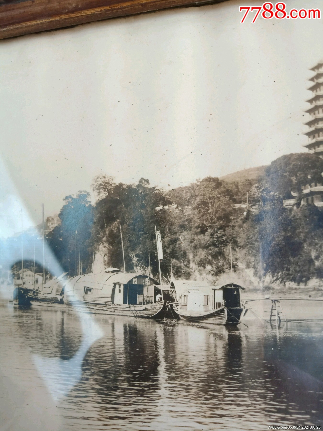 民国杭州六合塔老照片!完整少见!