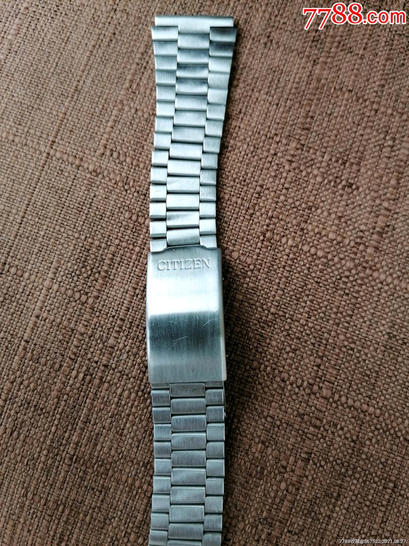 日本原装西铁城20毫米坦克表带