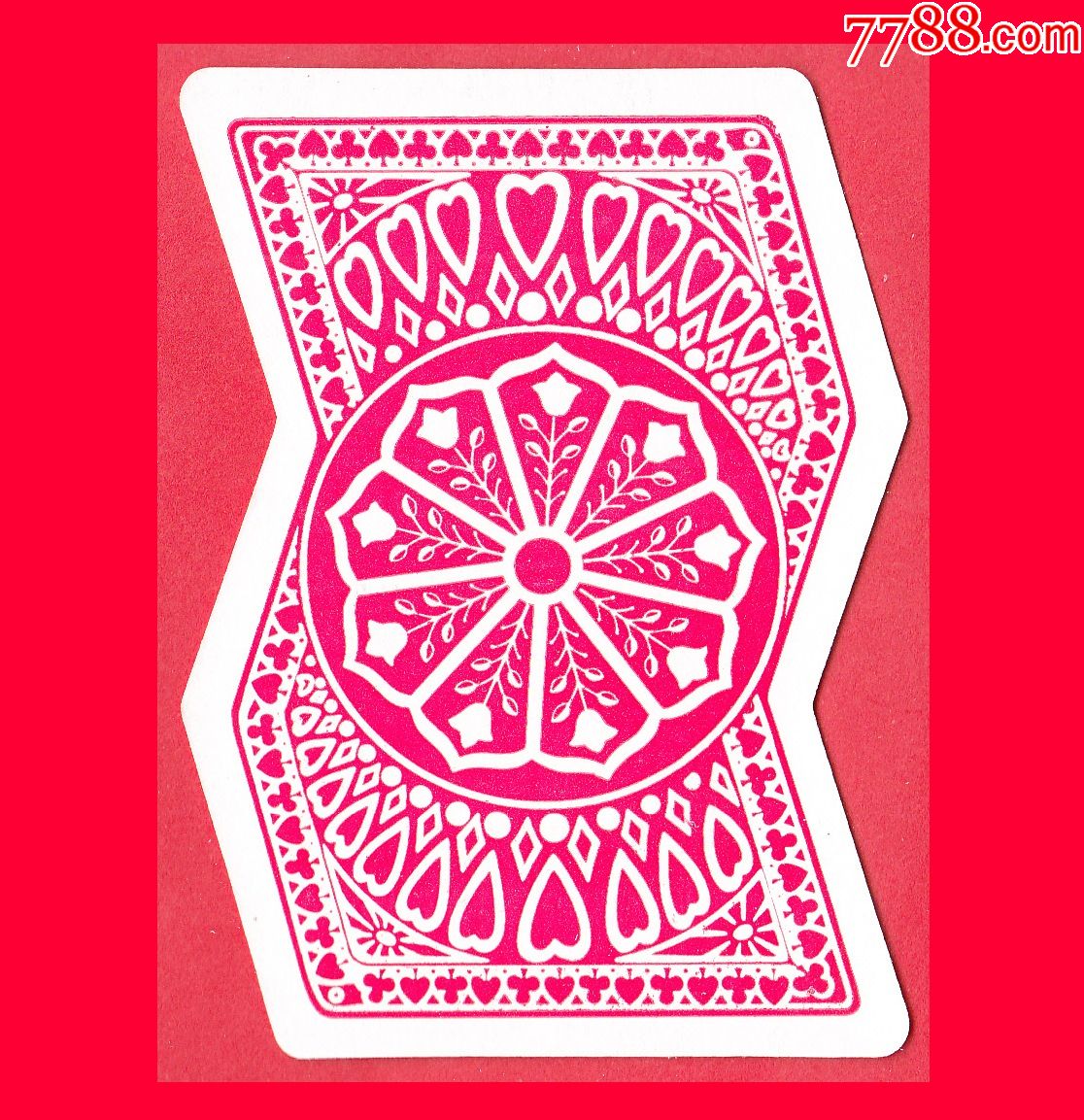 s形法国定制扑克牌【红色版】