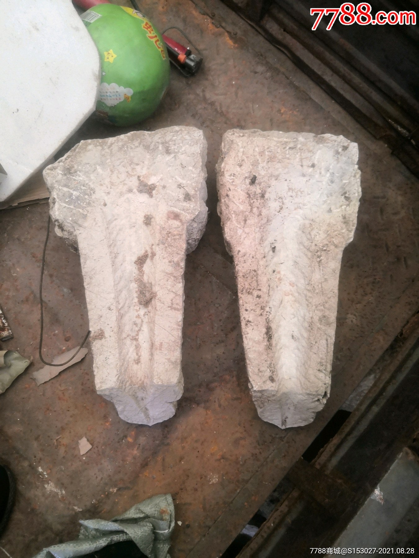 清代青白石水流子