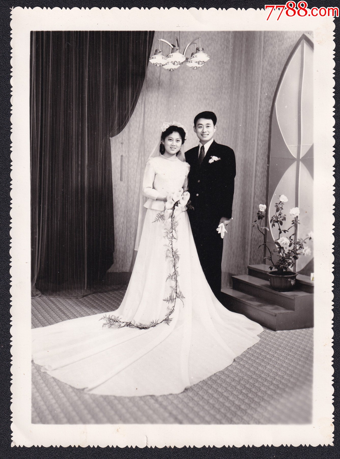 80年代结婚发型图片