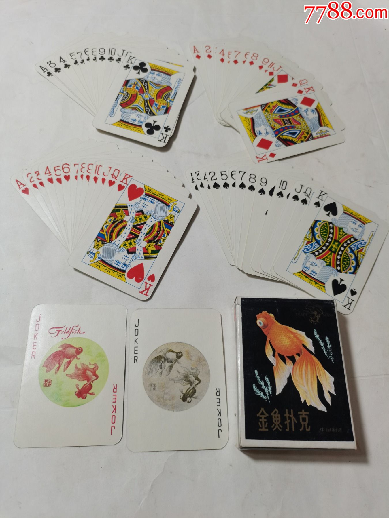 金鱼1600扑克-品相好