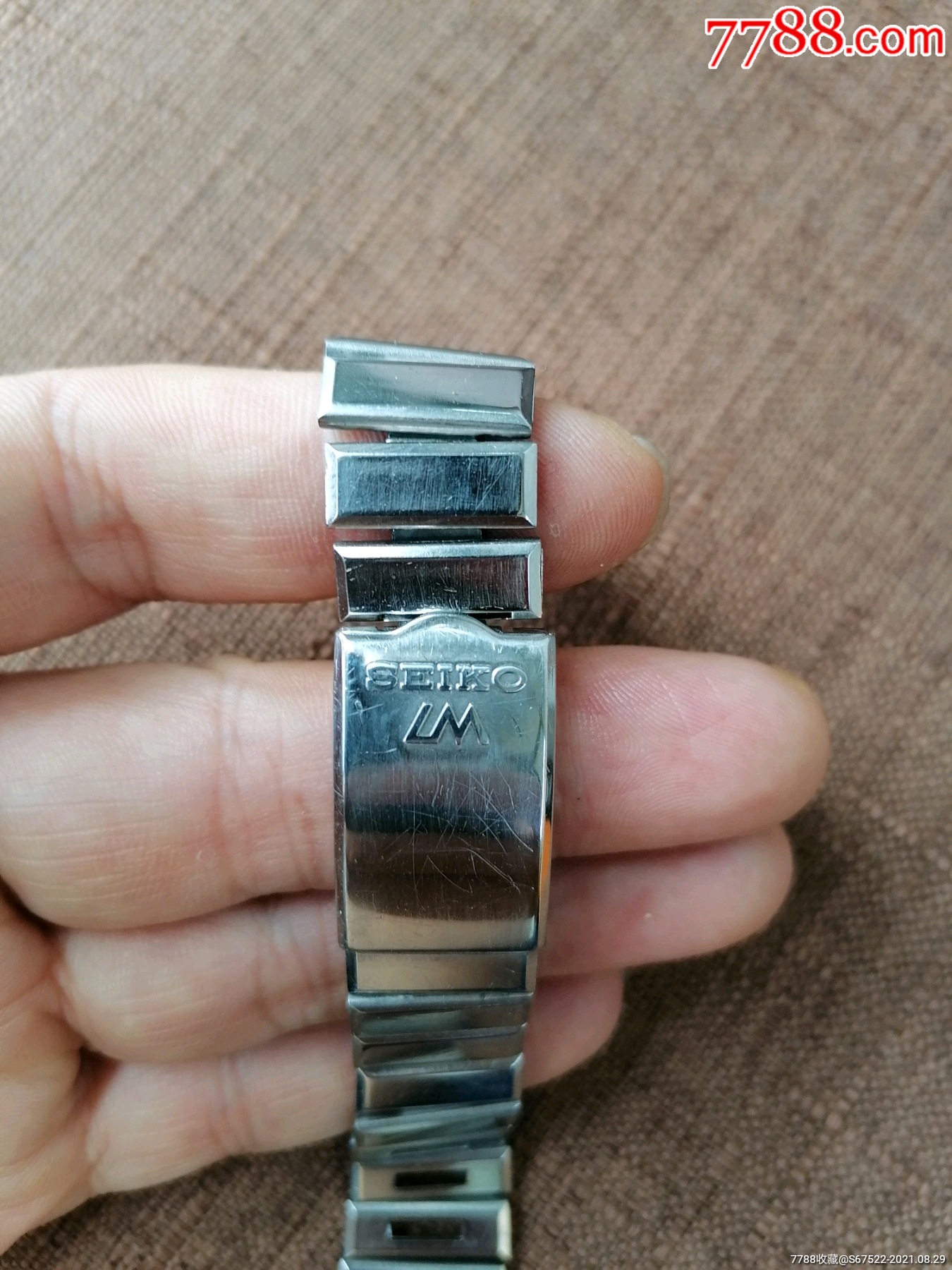 日本原装精工lm精钢表带