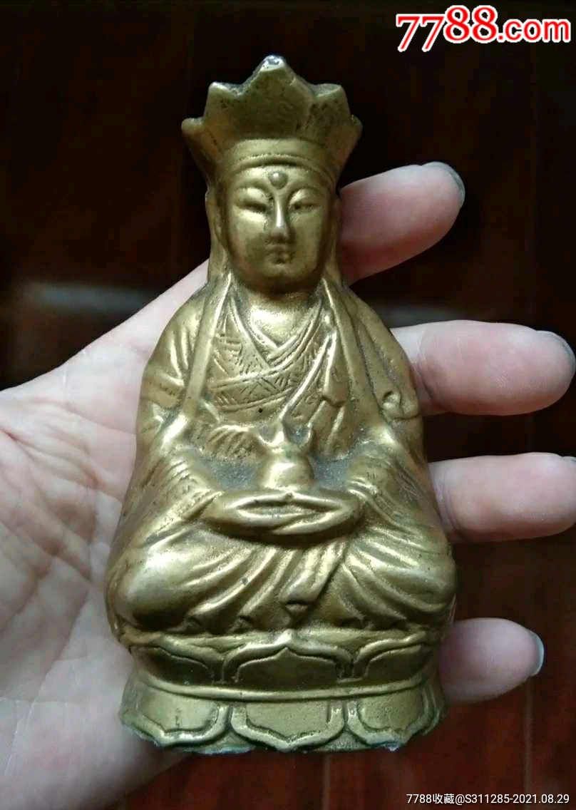 民国老铜佛像一尊