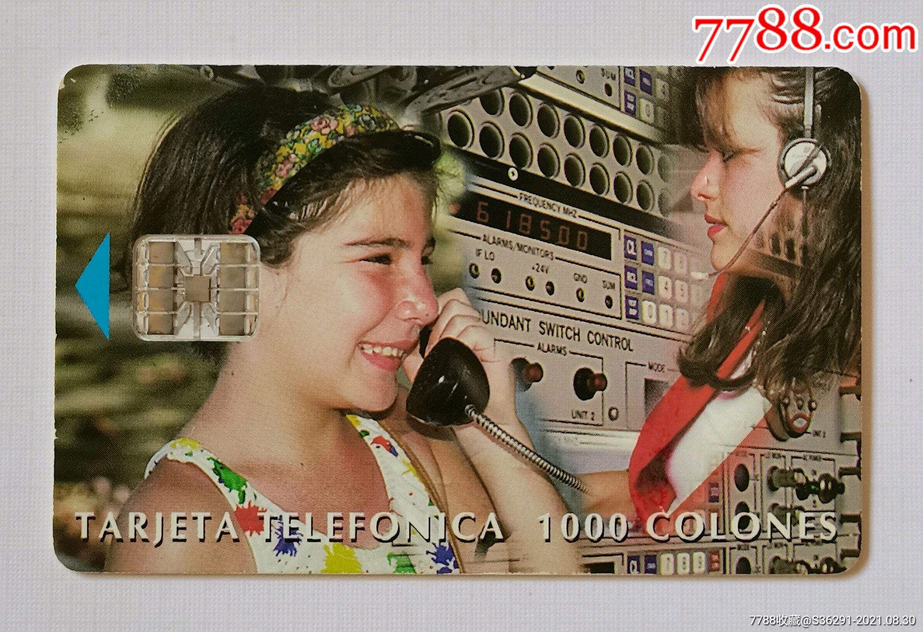 哥斯达黎加ic卡-小女孩打电话