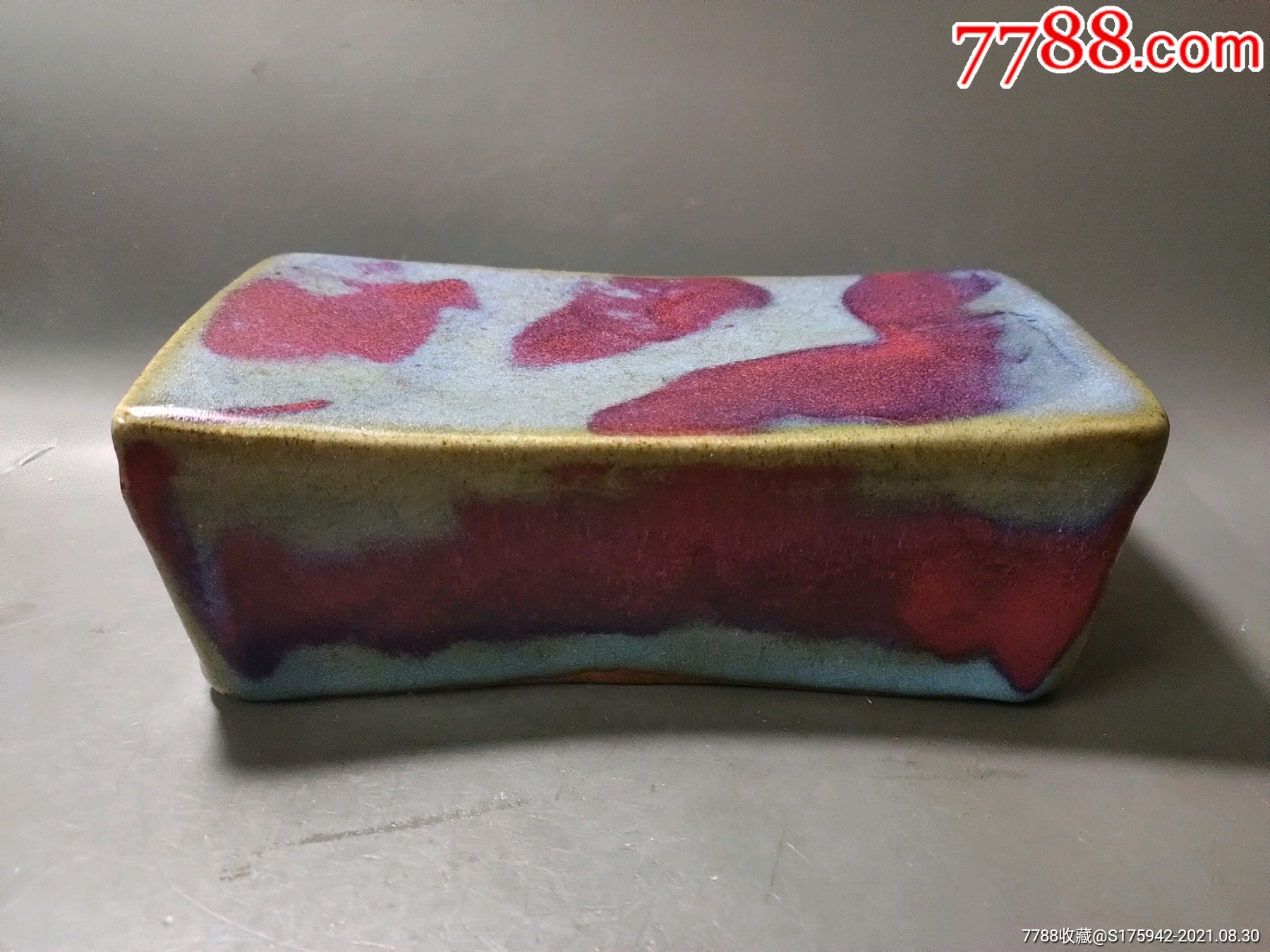 钧窑瓷枕,老钧瓷_价格790元_第1张_7788收藏__收藏热线