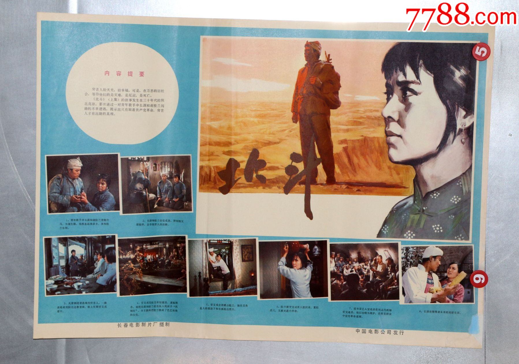 北斗(陕北红军)_价格58元【安徽电影海报收藏馆】_第1张_7788商城