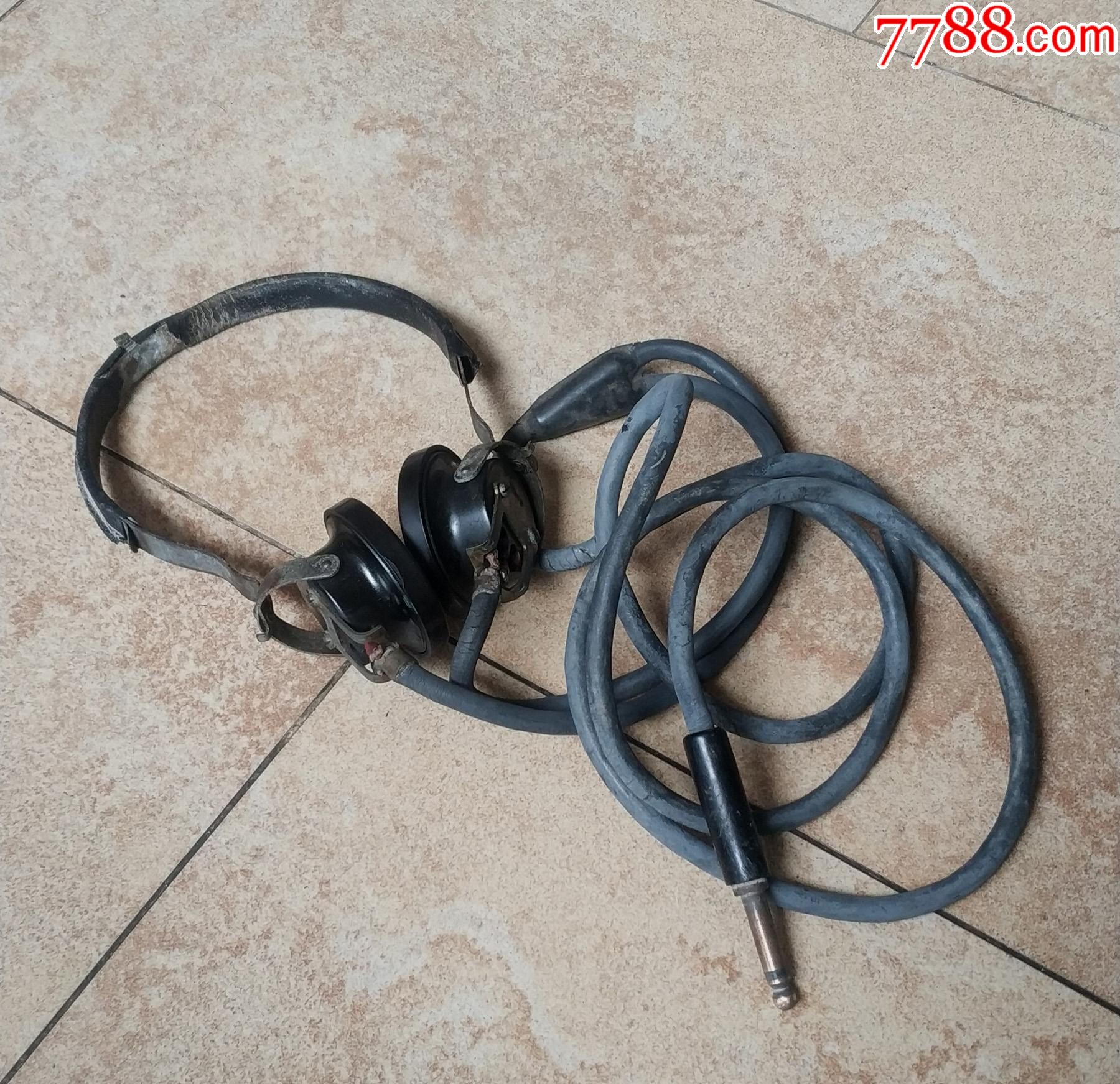 很老很老的耳机,电台耳机