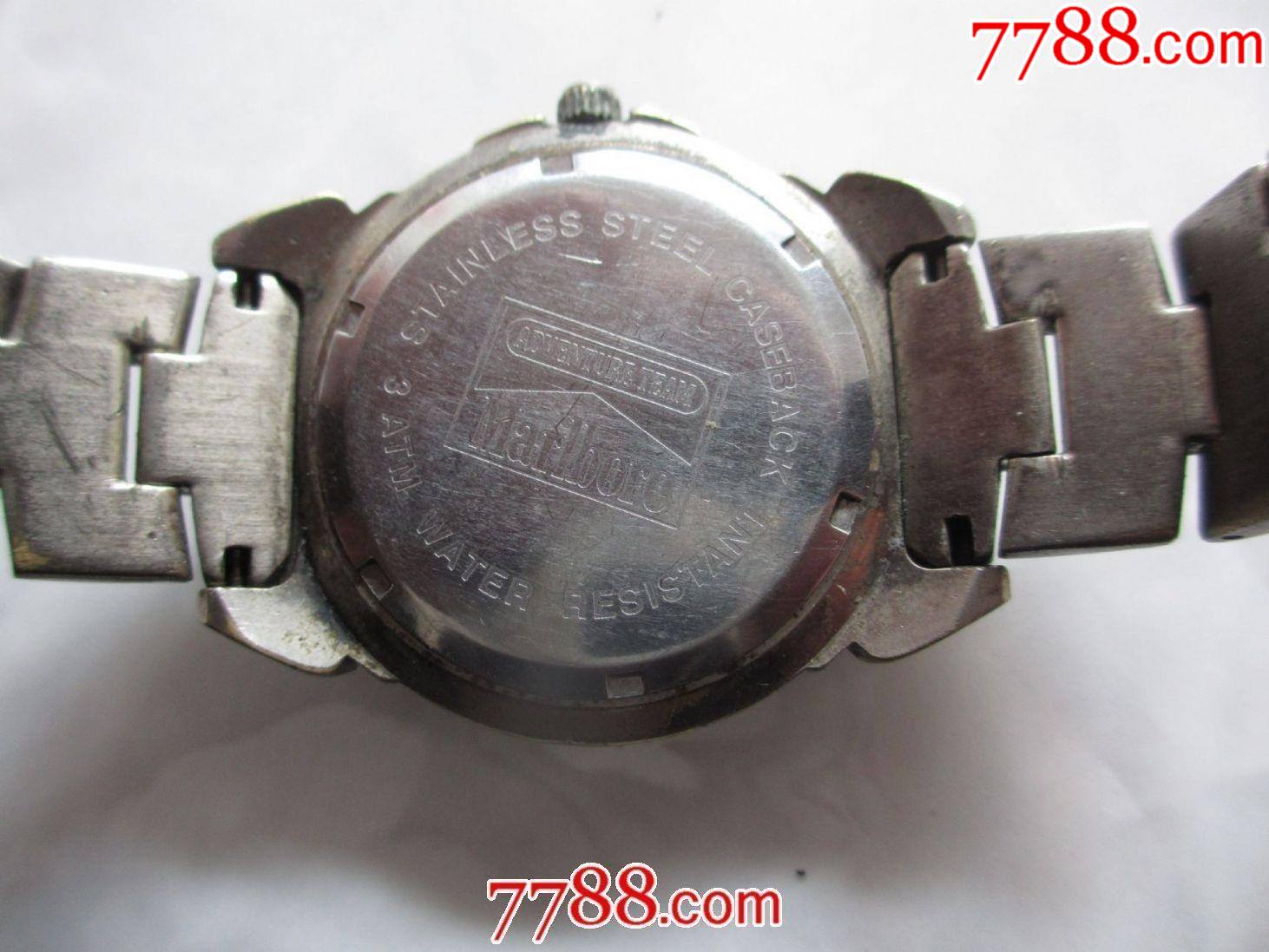 美国制造!美国名牌亮夜光【marlboro】-【万宝路】男士腕表一块!