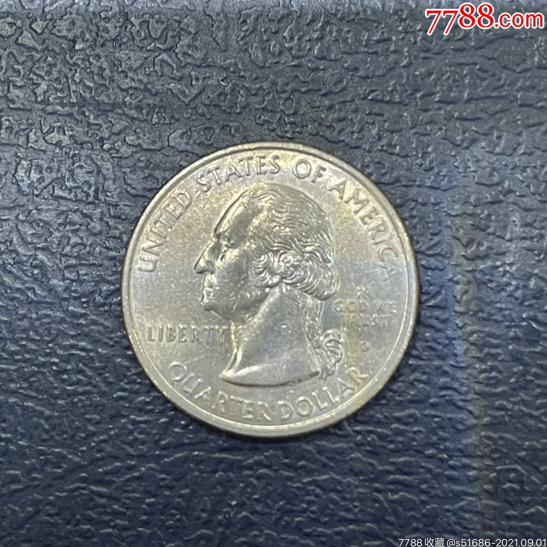 美国50州纪念币-新泽西州