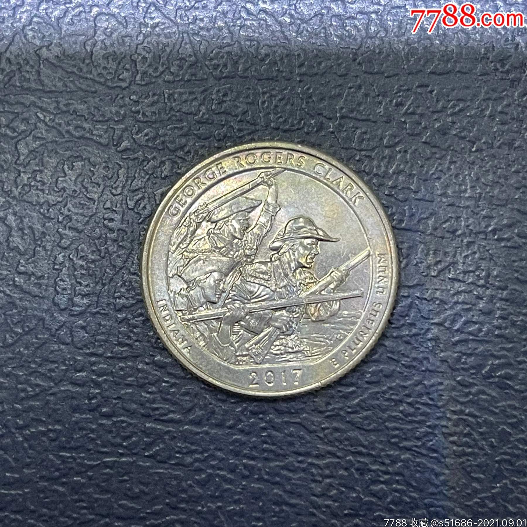 20分11枚￥59品99新西兰10分5枚￥1689品99美国国家公园纪念币44