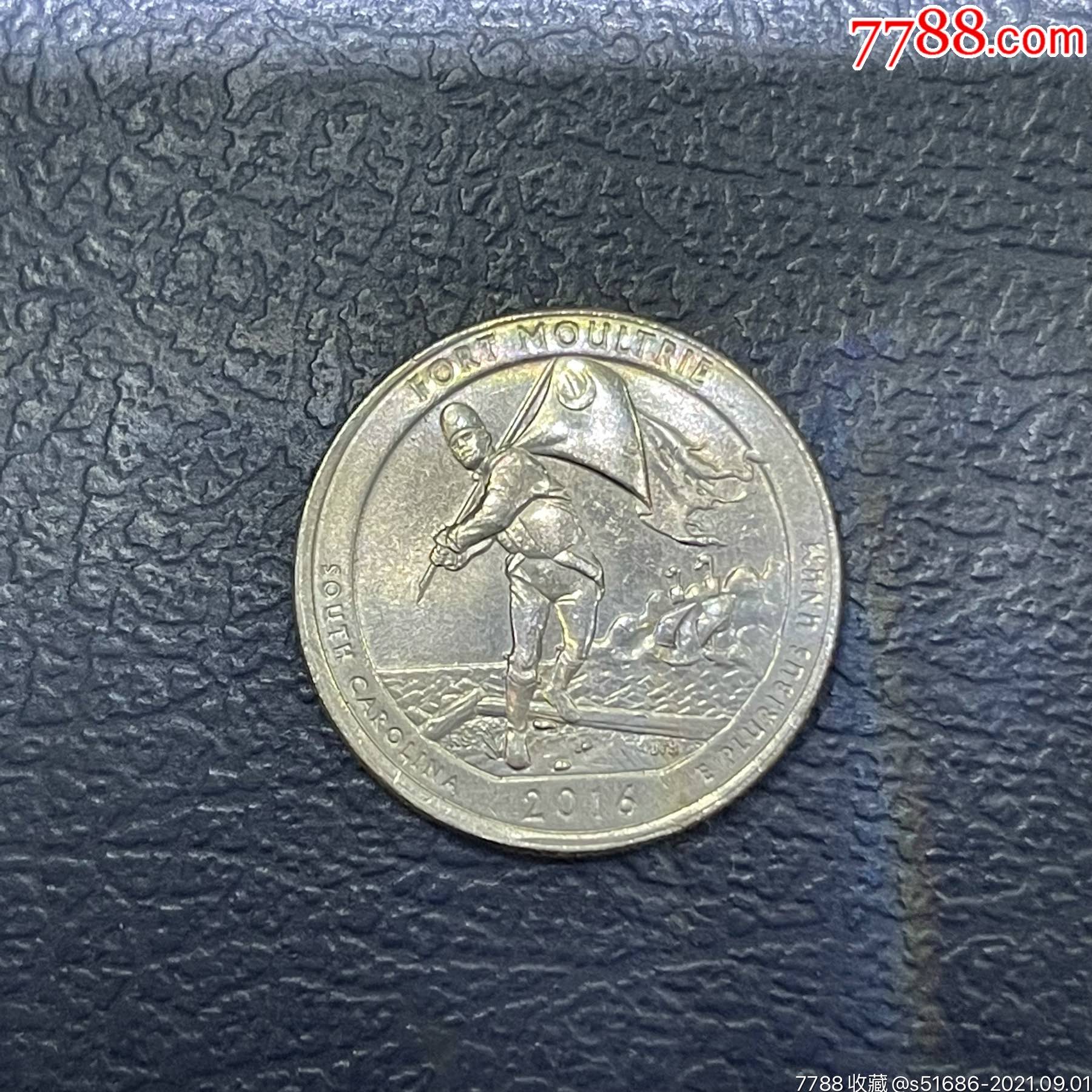 16年美国国家公园25美分纪念币