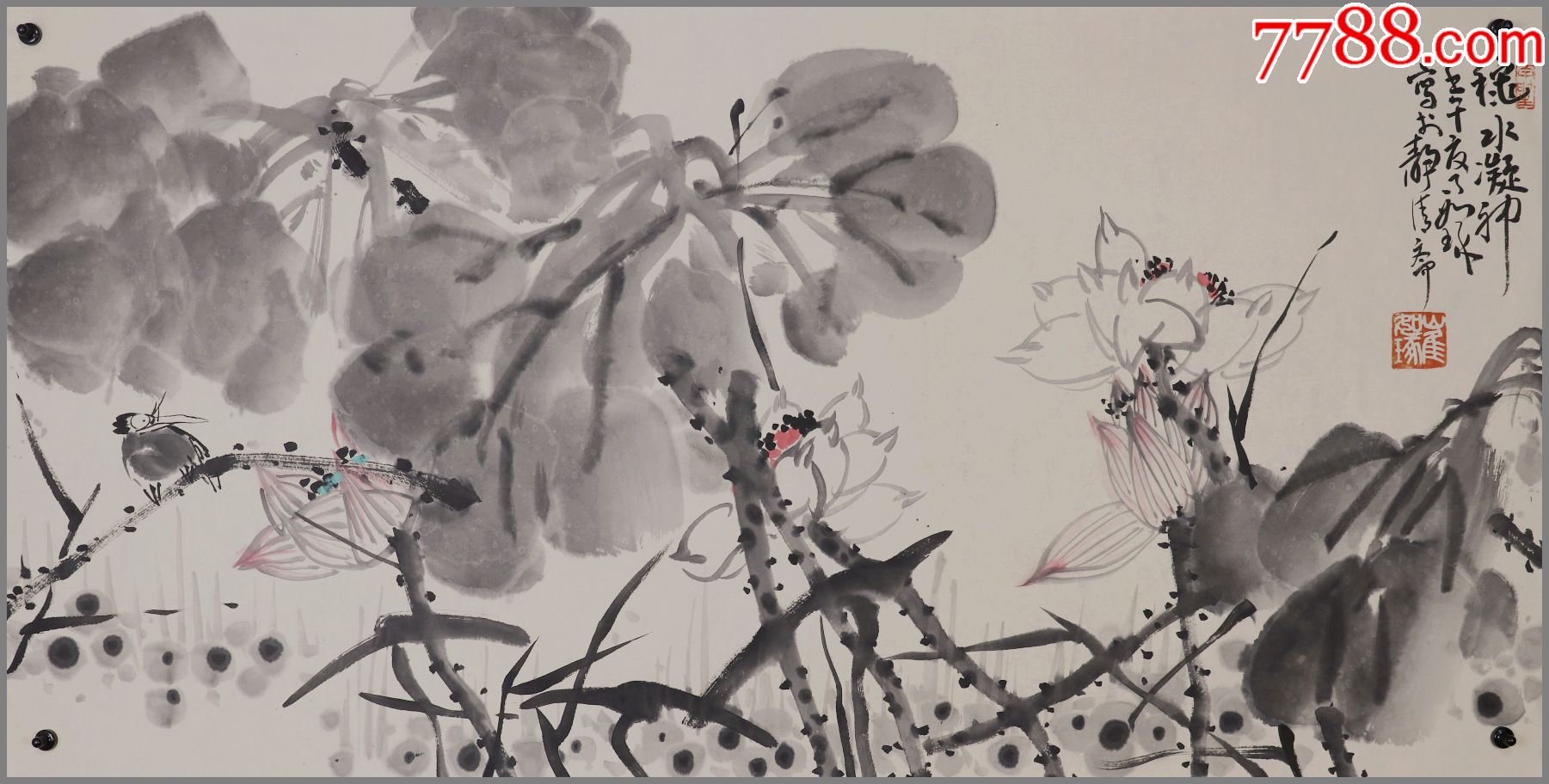 著名书画家,鉴赏家,收藏家【崔如琢】花鸟画