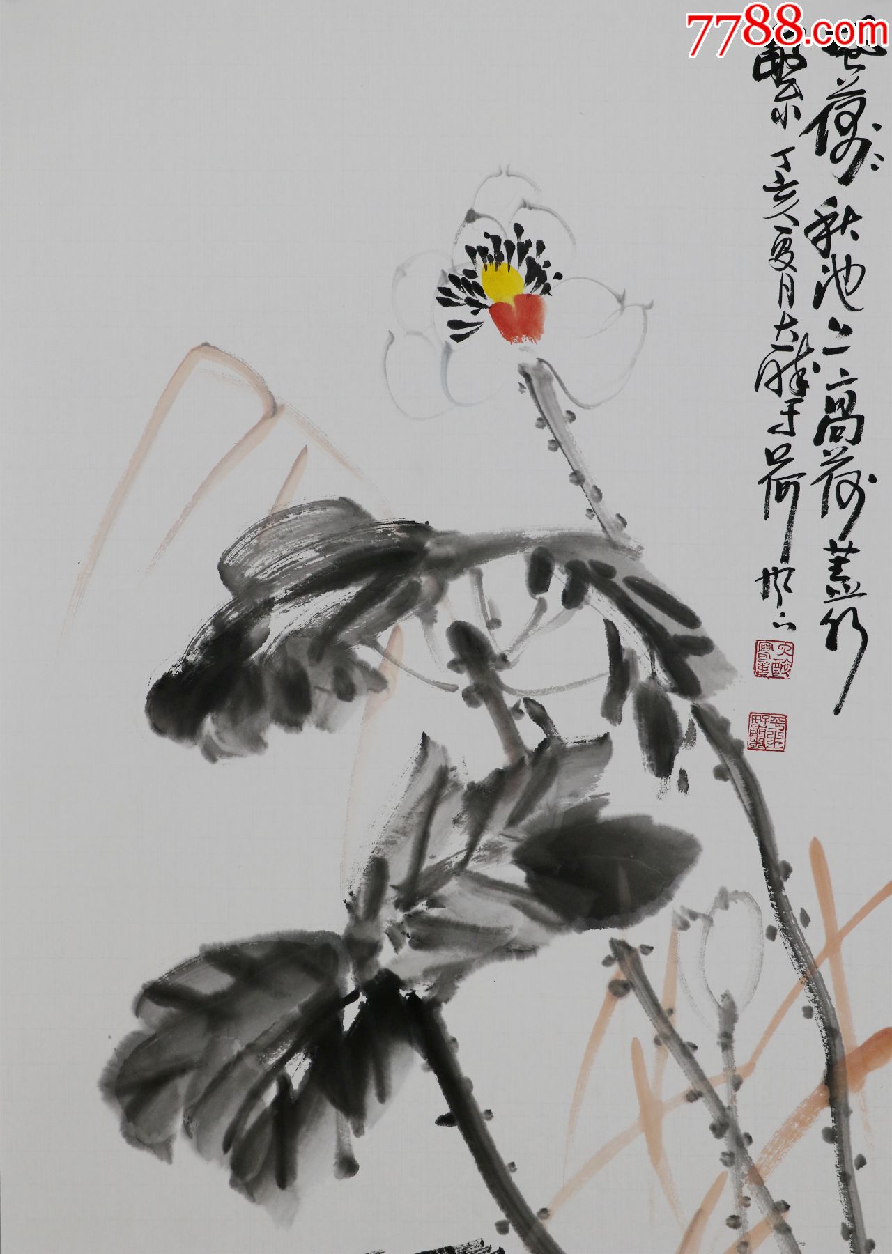 【朱大醉】祖籍浙江宁波,清华大学美术学院朱大醉花鸟画高研班导师