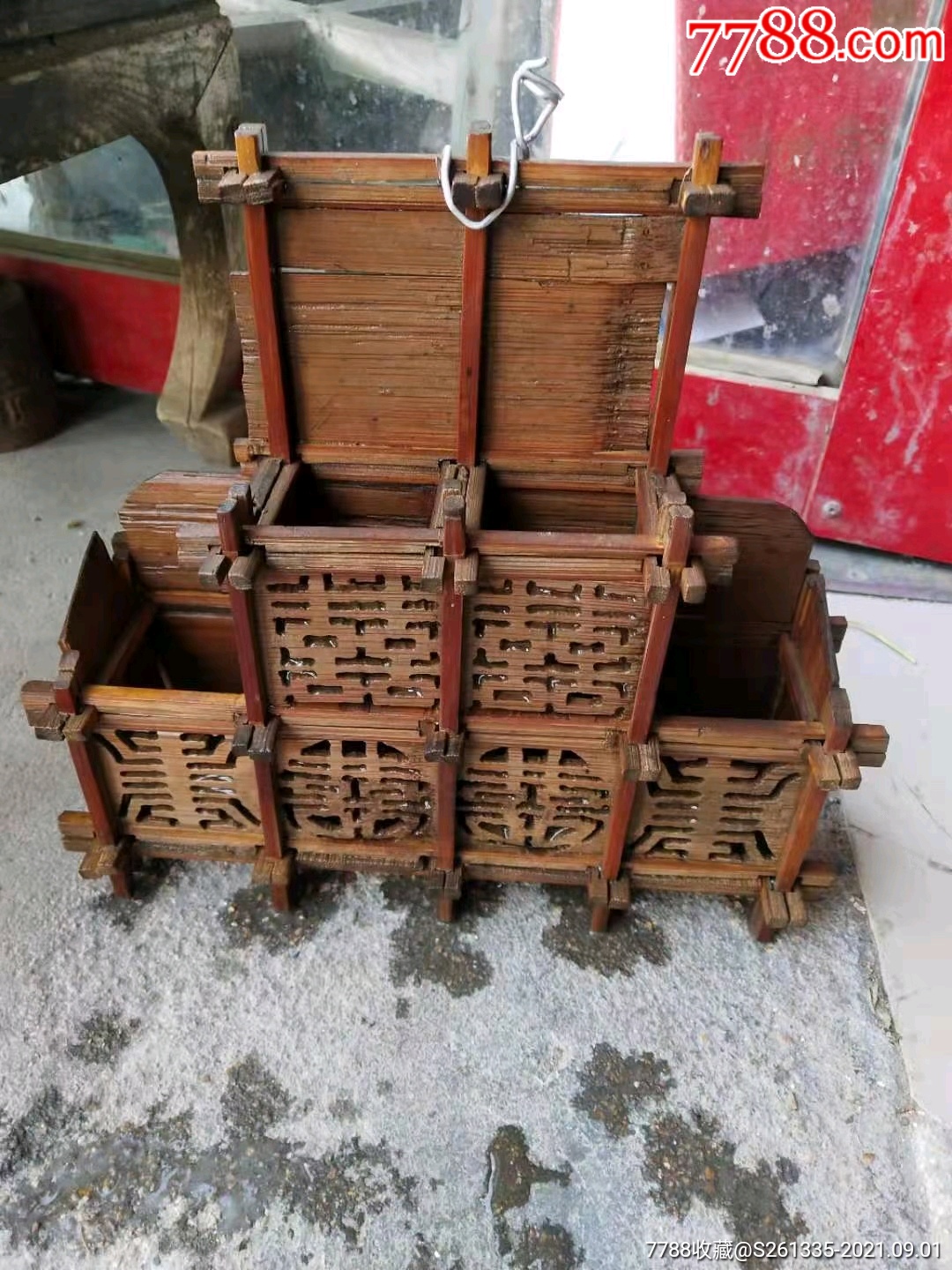 民国时期筷子笼全品纯手工制作